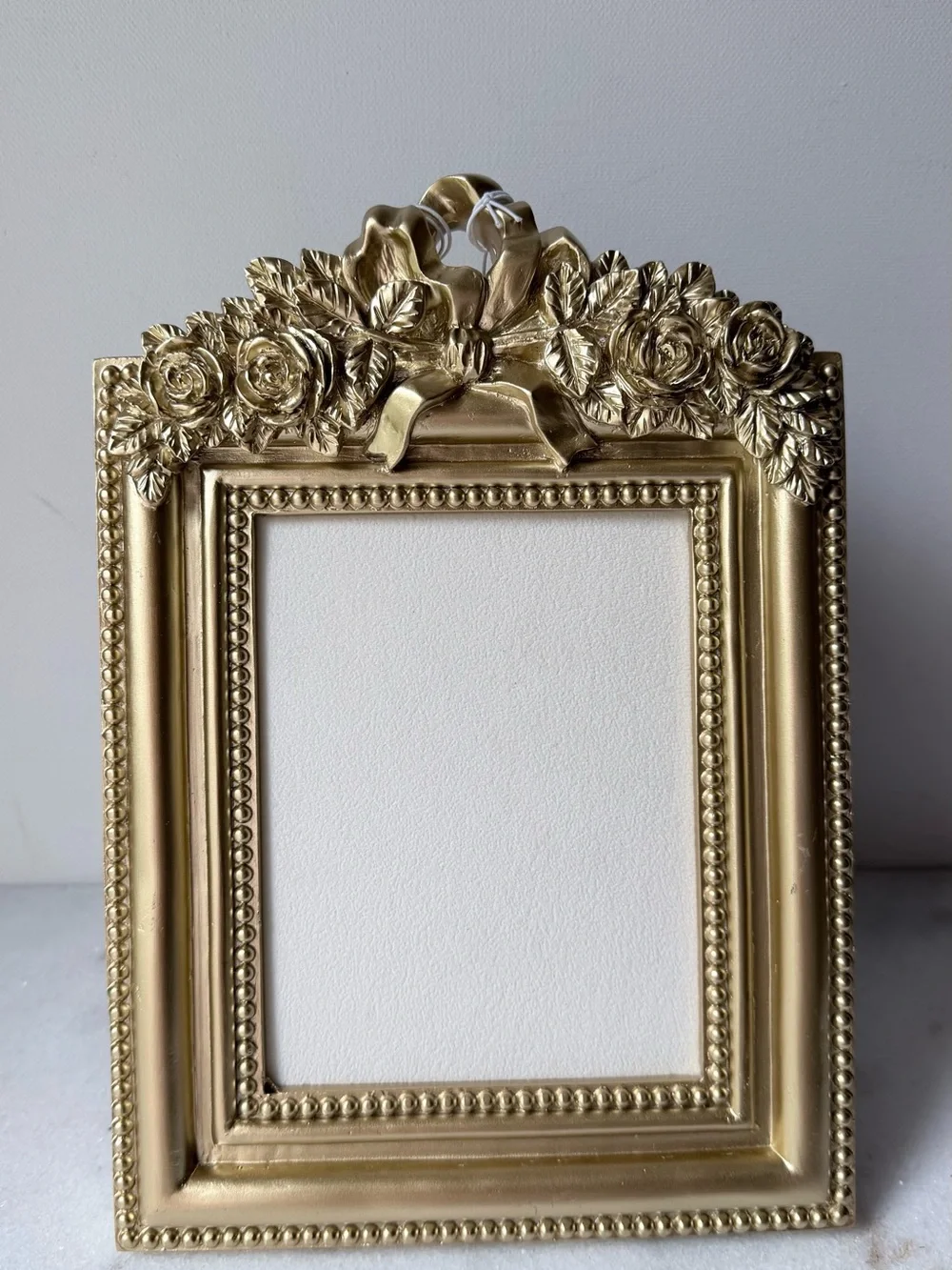 Earrings jewelry Holder Gold Wedding Display ornate Stand Frame antique style……